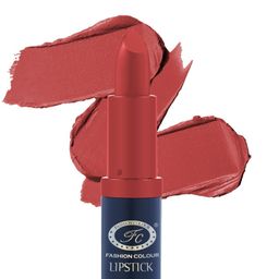 Fashion Colour Fabulous Satin Matte Long Stay Lipstick- 3.8 g- Dull Red 05-picture-28