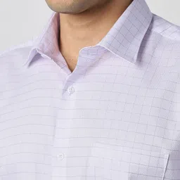 Van Heusen Checked Pure Cotton Formal Shirt image 3