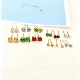 Honbon Women Multi Earrings image 3