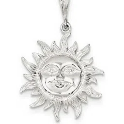 RAVIOUR LIFESTYLE Unisex Silver Pendant-picture-42