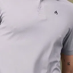 f Gallery Men Polo Collar T-shirt image 2