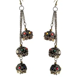 muccasacra Multicoloured Alloy Earrings-picture-28