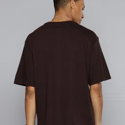 Moda Rapido Men Abstract Printed Round Neck Cotton Relaxed Fit T-shirt image 5