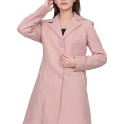 Hallinton Women Regular Fit Single-Breasted Overcoat-image-83