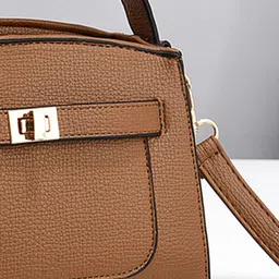 StyleCast Detachable Sling Strap Structured Handheld Bag image 2