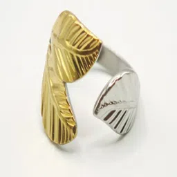 SAPRAA TRENDS Gold-Plated Stainless Steel Finger Ring-picture-29