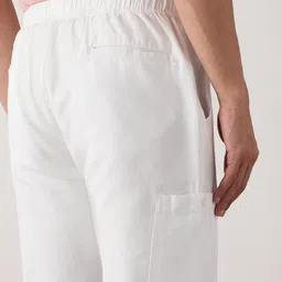 Red Flame Men Solid Relaxed Fit Cargo Trouser image 4