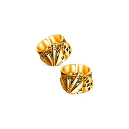 Inites Adjustable Silver Playing Cards Finger Ring - Set Of 2-image-9