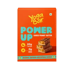 yogabars Yogabar Power Up 20g Protein Bar (5 Bars, No Added Sugar) | Least Net Carbs | Zero Added Sugar Protein Bars | High Protein Blend - Whey Protein Concentrate, Isolate, Peanuts & Soy | Healthy Protein Snacks-picture-12