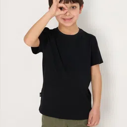 Double F Feel The Fashion Boys Black Tshirts image 4