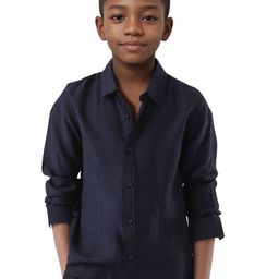RARE ONES Boys Spread Collar Long Sleeves Regular Fit Casual Shirt-picture-48