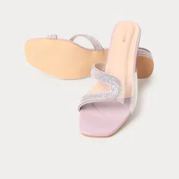 Anouk Embellished Party Block Sandals image 4