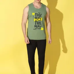 WOOSTRO Pack of 2 Printed Combed Cotton Innerwear Vests with Intelliease Technology image 2