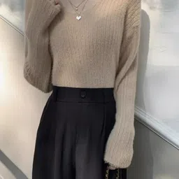 StyleCast Women Pullover with Fuzzy Detail-picture-33