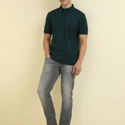 Allen Solly Men Polo Collar T-shirt image 4