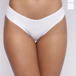 La Intimo Women Pack Of 3 Low Rise Semi Seamless Briefs-LIPSS020C555 image 1