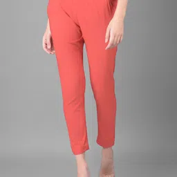 Comfort Lady Women Mid-Rise Trousers-image-80
