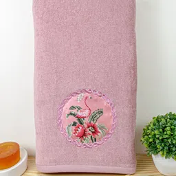 RANGOLI Purple 1 Cotton 450 GSM Bath Towel-picture-42