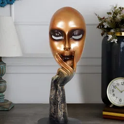 Zart Gold-Toned Idol Showpiece-image-89