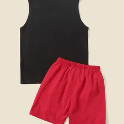 INCLUD Boys Floral Printed T-shirt With Shorts image 2