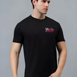 SZN Typography Printed Round Neck T-shirt image 5