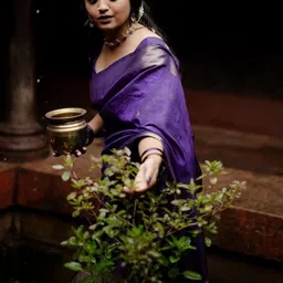 CaniBani Woven Design Zari Banarasi Saree-picture-27