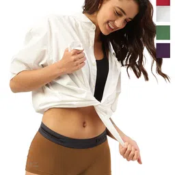 FREECULTR Women Pack Of 5 Boy Shorts Briefs-picture-13