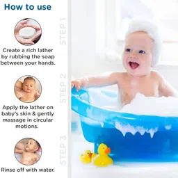 MeeMee Set Of 3 Moisturizing Baby Soap With Shea & Cocoa Butter - 75 g Each image 4