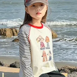 LULU & SKY Print Cotton Top image 5