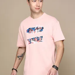 Chennis Men Graphic Printed Round Neck Cotton T-Shirt-picture-41