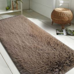 OBSESSIONS Brown Rectangular Bedside Runners-image-44
