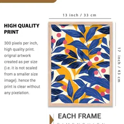 WALLLANE Brown Wood Wall Art image 2