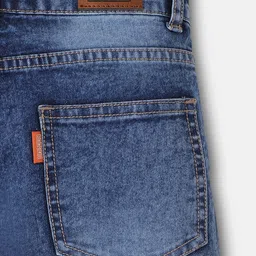 Urbano Juniors Boys Regular Fit Washed Bootcut Heavy Fade Stretchable Jeans image 3