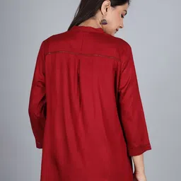 Shiv ali apparels Mandarin Collar Top image 4