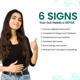 Blubein Gut Detox | Cleanse Plant-Based Tablets for Men & Women | Reduces Acidity, Constipation & Supports Digestion With Ayurvedic Herbs Enhances Gut Health | US-FDA image 5