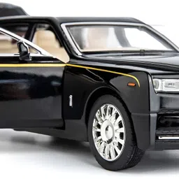 Rolls Royce Phantom Metal die cast Car Toy Light & Sound-image-10