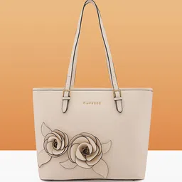 Caprese Women Solid Structured Leather Shoulder Bag-picture-24