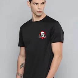 SZN Graphic Printed Round Neck Sports T-shirt image 1