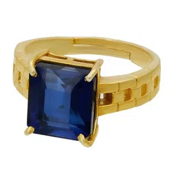 RSPR 8.25 Ratti 7.60 Carat Neelam Sapphire-Studded Adjustable Finger Ring-picture-29