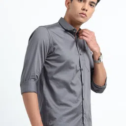 U.S. PITCHERS Men Comfort Casual Shirt image 2
