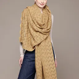 Cayman Self-Design Knitted Shawl-picture-16