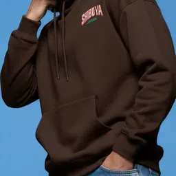 FFLIRTYGO Men Printed Hooded Sweatshirt image 5