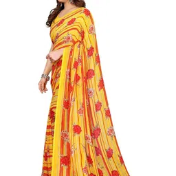Moda Rapido Moda Rapido Floral Printed Daily Wear Saree image 3