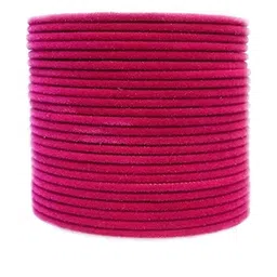 Guddan Set of 24 Magenta Metal Velvet Bangles-picture-14
