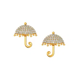 Joyalukkas Women 22Kt Skyguard Gold Stud Earring - 3.147 g-picture-13