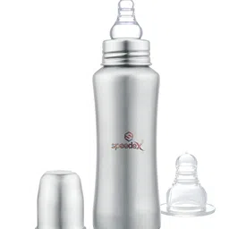 Speedex Silver-Toned Single Stainless Steel Water Bottle-image-35