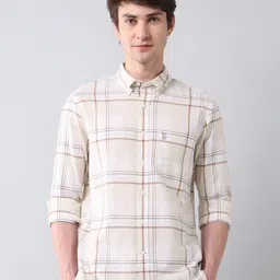 U.S. Polo Assn. Men Classic Tailored Fit Button-Down Collar Checked Cotton Casual Shirt-image-35