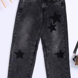 Pantaloons Junior Girls Regular Fit Mid-Rise Mildly Distressed Jeans-image-17
