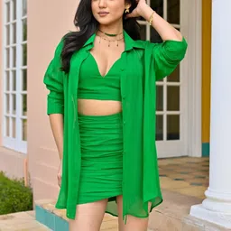 Ordinaree Top, Skirt & Jacket Co-Ord Set image 2