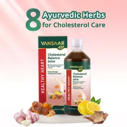 Vansaar 45+ Cholesterol Balance Juice with Guggul & Arjuna - 1L|Reduces Bad & Improves Good Cholesterol-picture-21